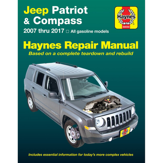 Jeep Patriot & Compass (07-17) Haynes Repair Manual (Paperback) ~