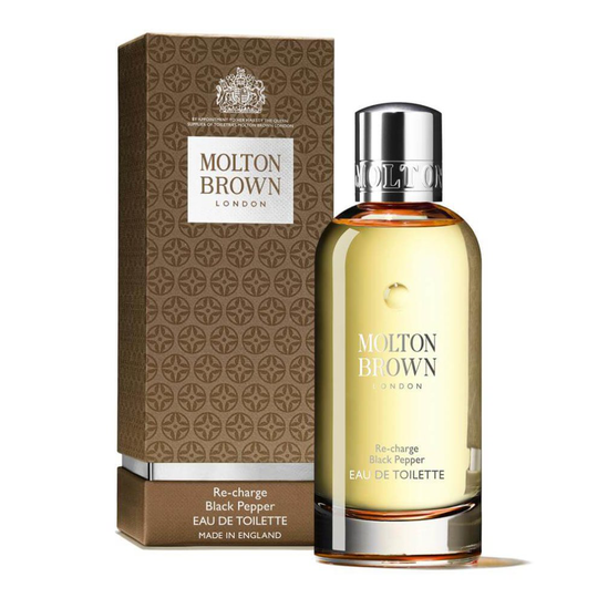 Re-Charge Black Pepper by Molton Brown Eau De Toilette 3.4oz Spray New In Box