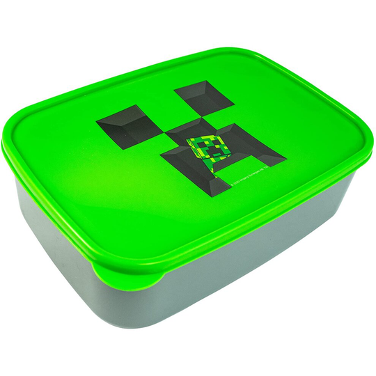 Minecraft Single Compartment Snack Lunch Box.
