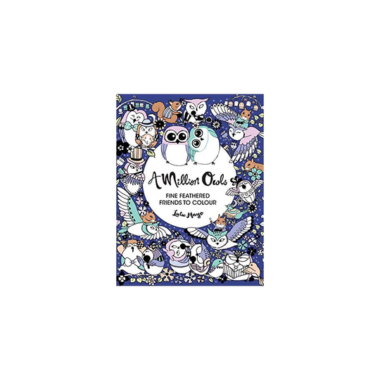 A Million Owls: Fine Feathered Friends to Color (Million Creatures to Color)
