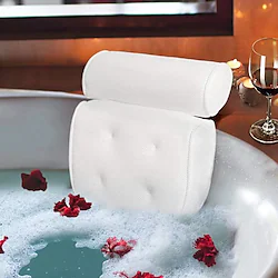 3D Mesh Pillow Anti-bacteria And Anti-mite SPA Jacuzzi Pillow Over-water Quick-dry Bath Pillow 1PCS Lightinthebox