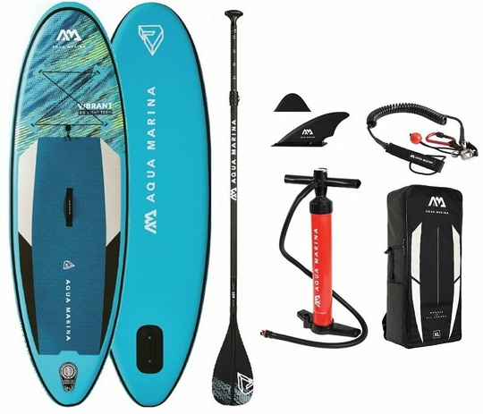 Aqua Marina Vibrant 8' (244 cm) Stand-Up Paddleboard for Kids and Juniors