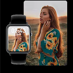Q19 Smart Watch 1.69 inch Smartwatch Fitness Running Watch Bluetooth Pedometer Sleep Tracker Heart Rate Monitor Compatible with Android iOS Women Men Long Standby Step Tracker IP 67 43mm Watch Case Lightinthebox
