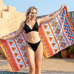 Microfiber Sand Free Beach Towel Quick Dry Super Absorbent Large Towels Blanket for Travel Pool Swimming Bath Camping Yoga Girls Women Men Adults Lightinthebox