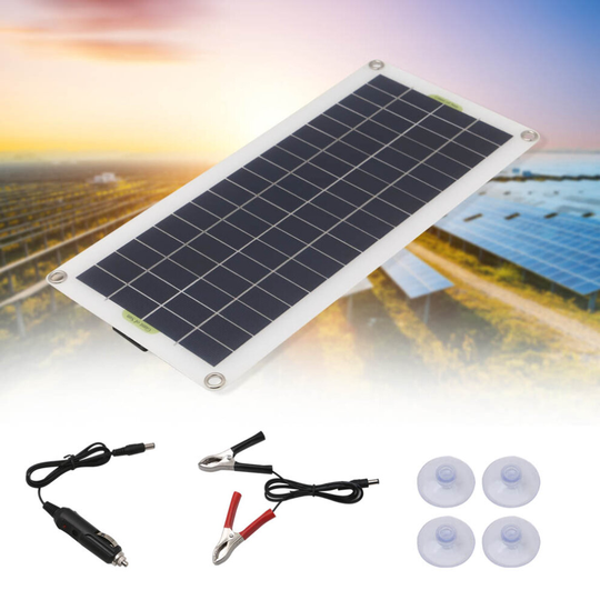 Portable Solar Panel 30W12V Car Van Boat Caravan Camper