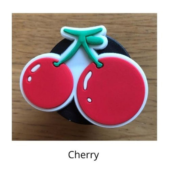 (Cherry) mobile phone holder Socket Finger grip Stand UK