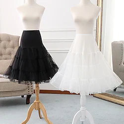 Ballet Dancer Outlander Classic Lolita 1950s Cocktail Dress Vintage Dress Petticoat Hoop Skirt Tutu Under Skirt Crinoline Prom Dress Women's Girls' Costume Vintage Cosplay Performance Party Princess Lightinthebox