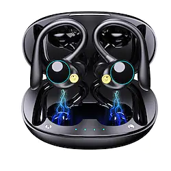 YYK580 Bluetooth5.2 Headphones HD Calls 120Hrs Playtime Wireless Earbuds with Charging Case Wireless IPX7 Waterproof Ear Buds Touch Control Over-Ear Earphones with Earhooks for Sports Running Work Gaming Lightinthebox