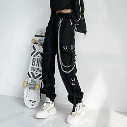 Hippie Punk Gothic Street Style Pants Men's Costume Vintage Cosplay Party / Evening Pants Masquerade Lightinthebox