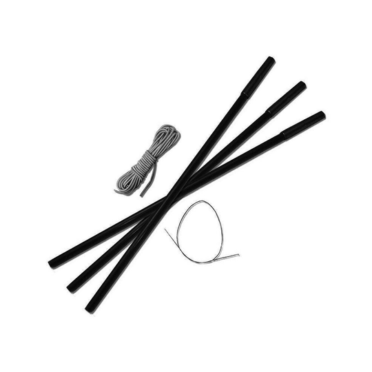 TentSpares Fibreglass Pole Wand Repair Pack for Hi Gear Zenobia 6 & Zenobia Elite 6 Tent