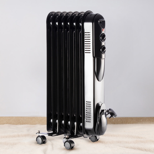 Oil Filled Electric Heat Radiator 7 Fin 3 Heat Setting