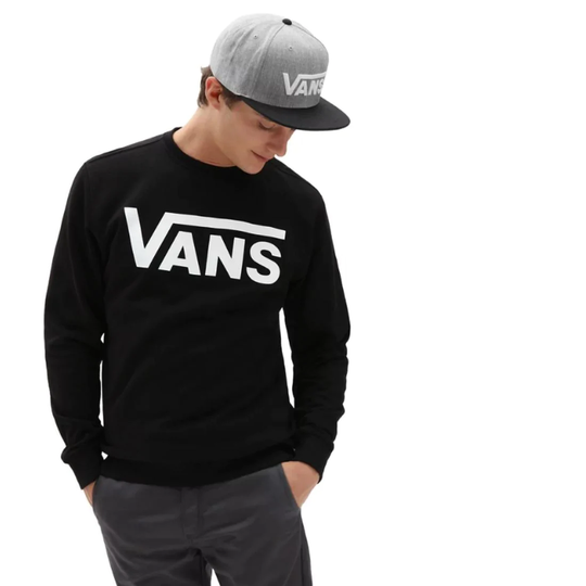 Vans Classic Crew Sweatshirt - Black/White