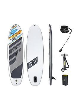 Bestway Hydro-Force White Cap Sup Inflatable Stand-Up Paddle Board Set 10Ft