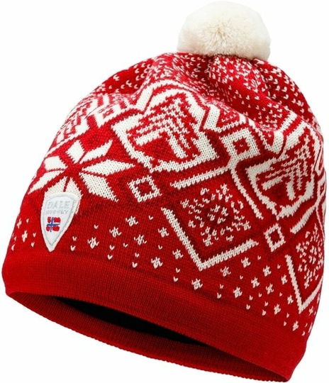 Dale of Norway Winterland Hat Raspberry/Off White/Red Rose UNI