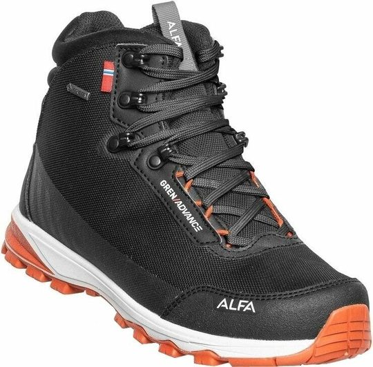 Alfa Mens Outdoor Shoes Gren Advance GTX Black 41