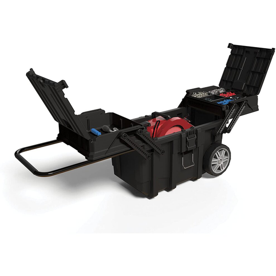 Keter DIY Tool Storage Mobile DURABLE Job Box 57L All Weather Reistant