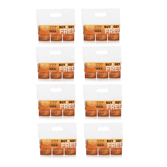 Salon System Just Wax 3 for 2 Honey Wax - Box of 8