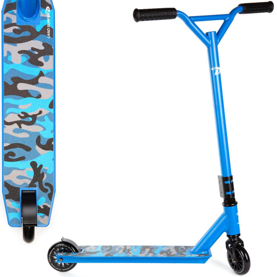 Land Surfer Stunt Scooter - Blue Camo