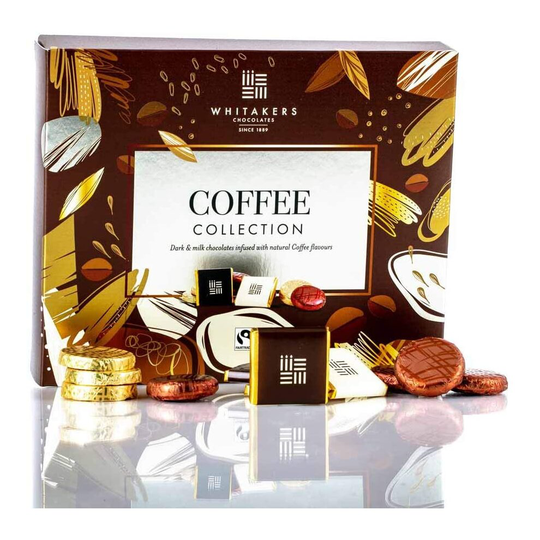 Coffee Collection - Milk & Dark Whitakers Chocolates Box 170g (Pack of 1)