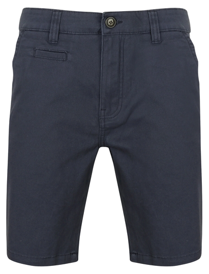 Shorts Scotch Cotton Twill Chino Shorts with Stretch In Mood Indigo - South Shore / S - Tokyo Laundry