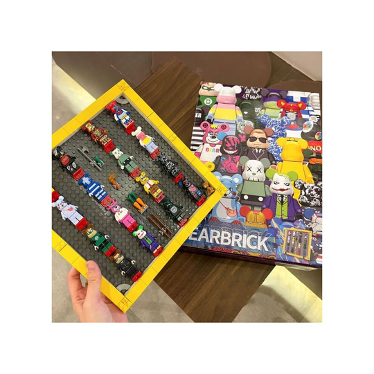 Bearbrick Figures Building Blocks Bear Violent Bear Tid Building Blocks Bearbrick Blind Box Kids Gift