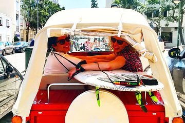 Surf Lesson / Trip by tuk-tuk from Lisbon - Go as tourist, comeback local