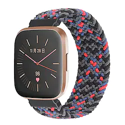 1 pcs Smart Watch Band for Fitbit Versa 3 / Sense Nylon Smartwatch Strap Soft Elastic Breathable Weave Bracelet Replacement Wristband Lightinthebox