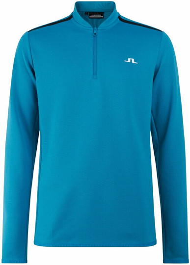 J.Lindeberg Tech Bridge Golf Mid Layer Enamel Blue M