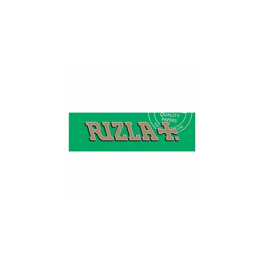 Full Box of 100 Booklets Rizla Green Medium Thin Rolling Cigarette Papers