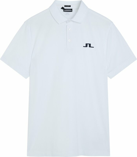 J.Lindeberg Bridge Regular Fit Golf Polo Shirt White L