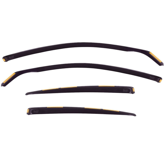 Chevrolet ORLANDO 5 Door Van 2011-2016 Wind Deflectors 4PC Heko Tinted