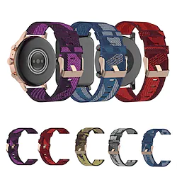18MM Watch Band for for Garmin Vivoactive 4S Vivomove 3S Sport Band Nylon Wrist Strap Lightinthebox
