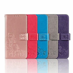 Phone Case For Google Full Body Case Leather Flip Google Pixel 4a Google Pixel 4 Google Pixel 4 XL Card Holder Shockproof Flip Flower / Floral PU Leather Lightinthebox