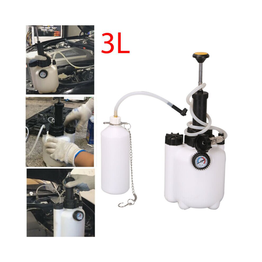 Brake & Clutch Bleeding System Fluid Bleed Tool 3 ltr Pressure Bra