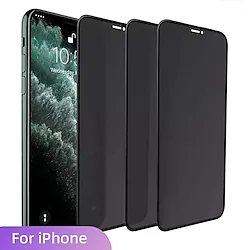 [3 Pack] Phone Screen Protector For Apple iPhone 14 Pro Max 13 12 11 Pro Max Mini X XR XS 8 7 Plus Tempered Glass 9H Hardness Anti-Fingerprint Privacy Anti-Spy Phone Accessory Lightinthebox