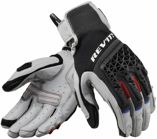 Rev'it! Sand 4 Grey/Black 4XL Motorcycle Gloves