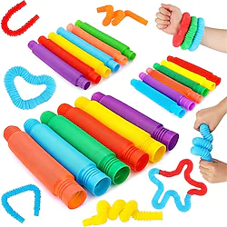 Big Fidget Tubes for Autistic Children Fine Motor Skills Learning Birthday Return Gifts Lightinthebox