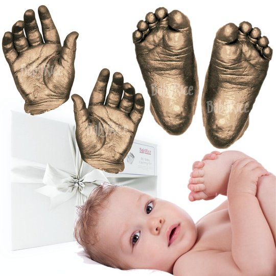 Large Value 3D Baby Casting Kit (Bronze) - Boxed & Gift-Ready