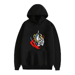 Inspired by Overlord Momonga Ainz Ooal Gown Hoodie Cartoon Manga Anime Front Pocket Street Style Hoodie For Men's Women's Unisex Adults' Hot Stamping 100% Polyester Lightinthebox
