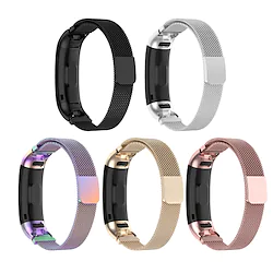 1 pcs Smart Watch Band for Huawei Huawei Band 3 Pro Huawei band 4 pro HUAWEI Band 3 pro HUAWEI Band 3 Huawei band 4 pro Stainless Steel Smartwatch Strap Sport Band Replacement Wristband Lightinthebox