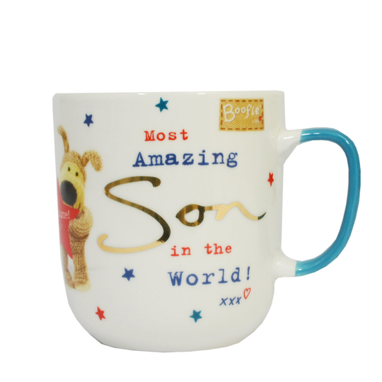 Most Amazing Son In The World! Boofle Mug In Gift Box Birthday Christmas Gifts