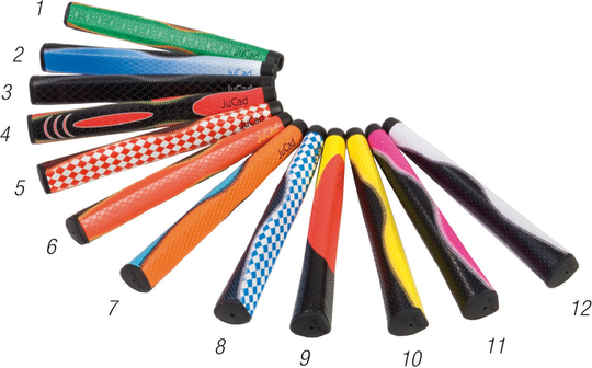 Jucad Jumbo Putter Grip Black/Green (no.1)
