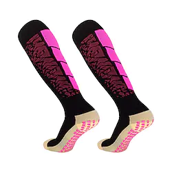 Athletic Sports Socks 1 Pair Long Men's Socks Breathable Quick Dry Moisture Wicking Comfortable Non-slipping Gym Workout Football / Soccer Running Jogging Soccer Sports Color Block Polyester Green Lightinthebox