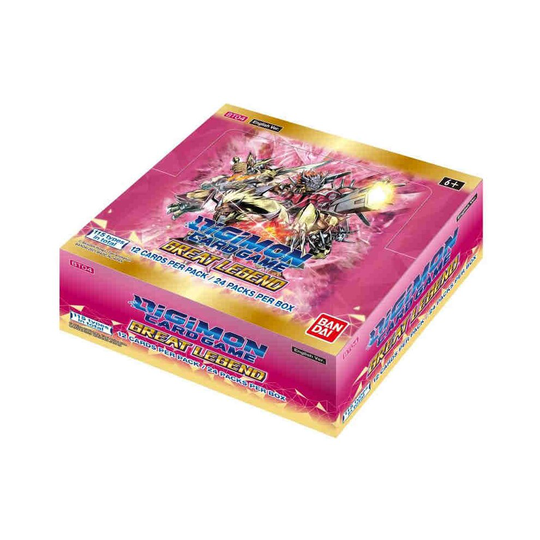 Digimon Card Game: Great Legend Booster Box BT04 (24 Packs)