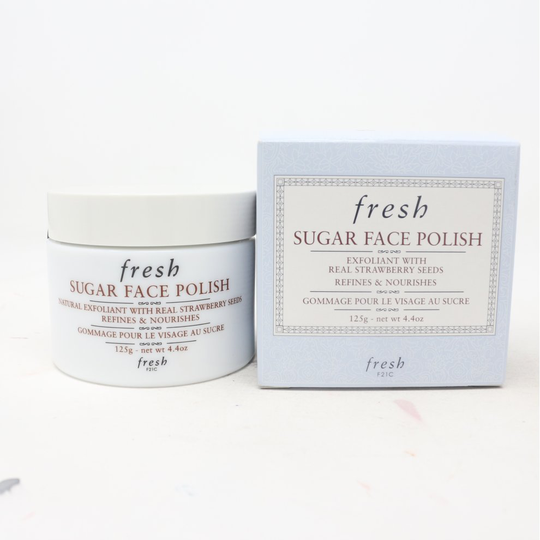 Fresh Sugar Face Polish Exfoliator 4.4oz/125g New With Box