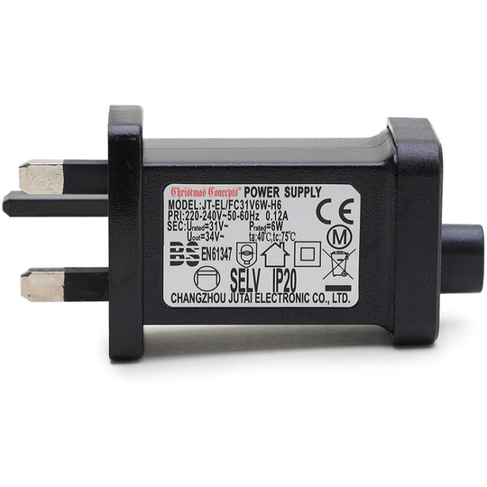 Christmas Concepts 31V 6W Adaptor Without Lead - Multi Function Control Box - Suitable for Christmas Lights