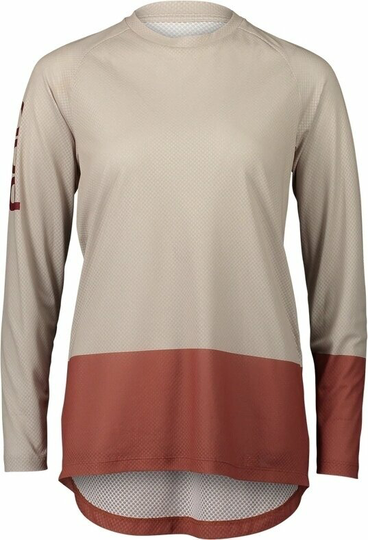 POC MTB Pure Women's LS Jersey Light Sandstone Beige/Himalayan Salt XS