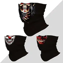Neck Gaiter Neck Tube Neck Gaiter Neck Tube Bandana Sports Scarf Face Mask Cycling Breathable Quick Dry Soft Sweat wicking Bike / Cycling Wine Red Grass Green Deep red for Men's Women's Adults' Lightinthebox