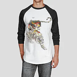 Inspired by Monster Dragon Tiger T-shirt Anime Cartoon Anime Classic Street Style T-shirt For Men's Women's Unisex Adults' 3D Print 100% Polyester Lightinthebox