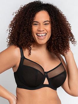 Curvy Kate Victory Balconette Bra - Black, Black, Size 34, Women